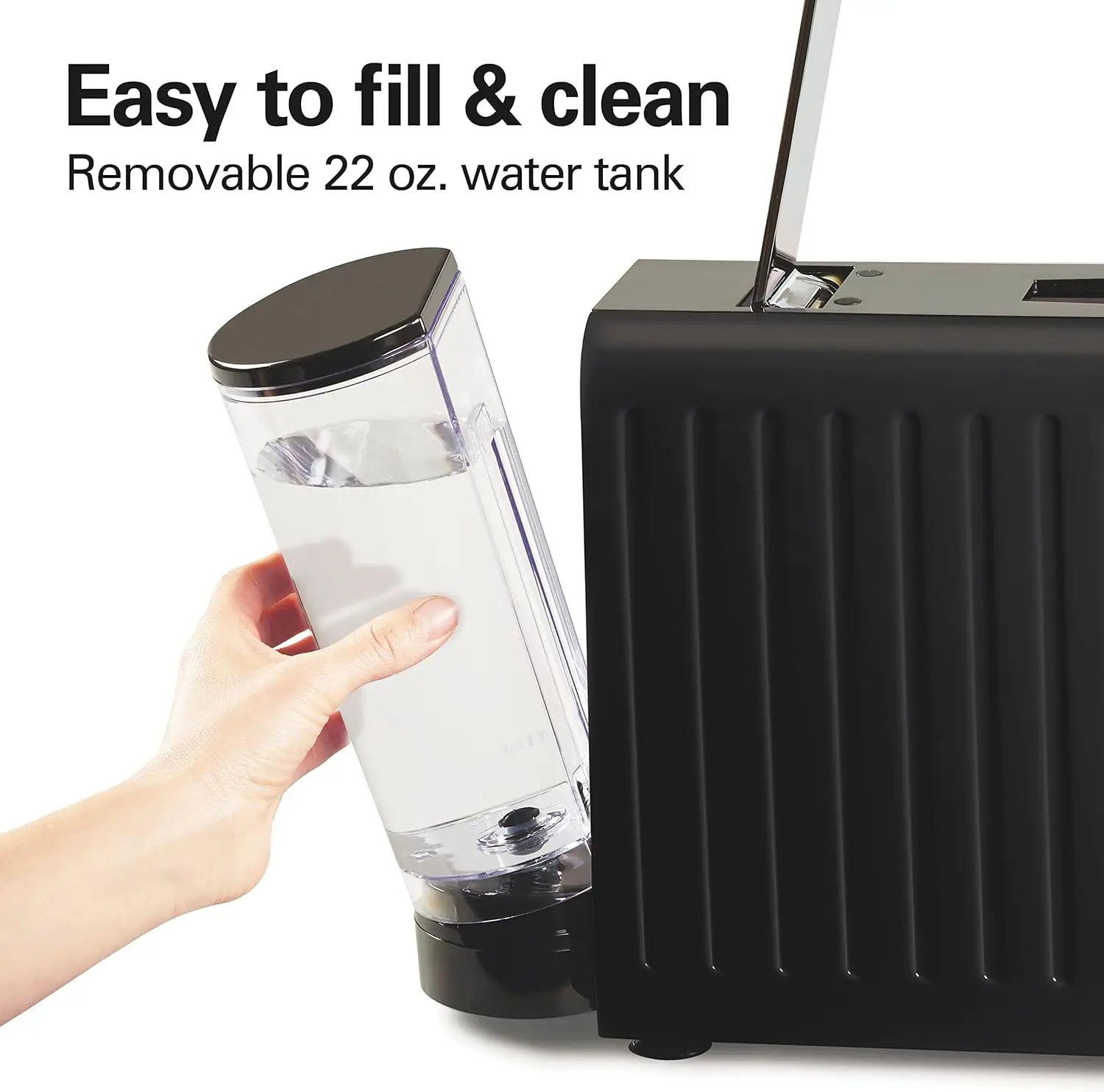 Espresso Machine, Compatible with Nespresso Pods, Single Serve Coffee Maker, Powerful Italian 19 Bar Pump, 22 oz. Water Reservoi