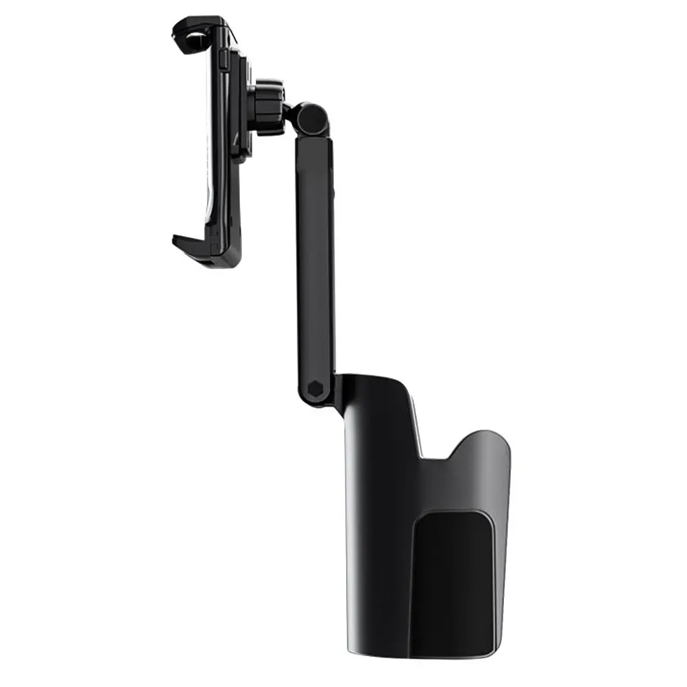 

Universal Car Cup Holder Phone Mount 2-in-1 Compact and Lightweight Beverage and Cellphone Adapter for Vehicles