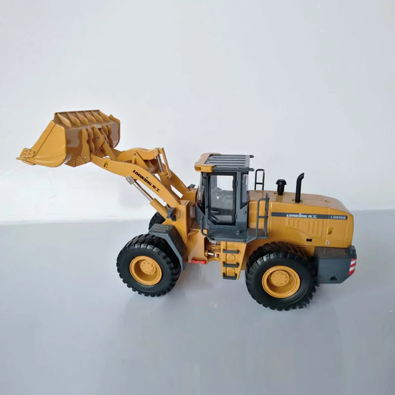 

1:35 Scale LONKING LG856B Loader Forklift Alloy Car Model Collection Ornaments