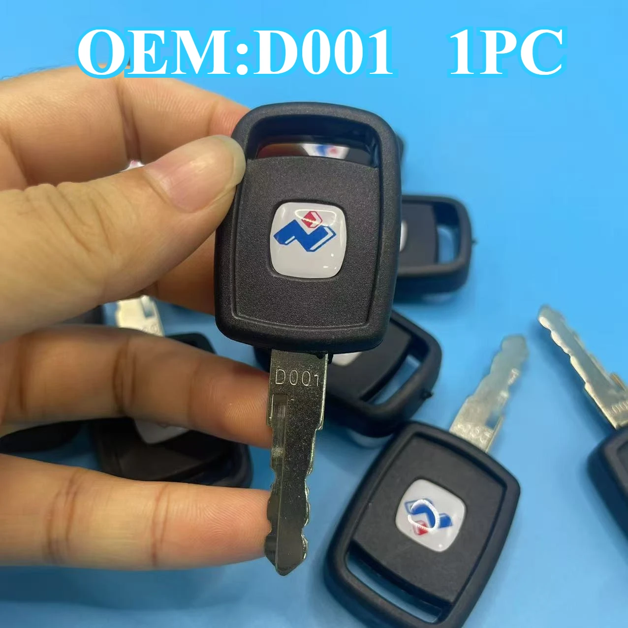 

1piece Ignition D001 Key For SUNWARD SWE 50/60/70/80/90/150/210/230 ignition start door opening excavator new model