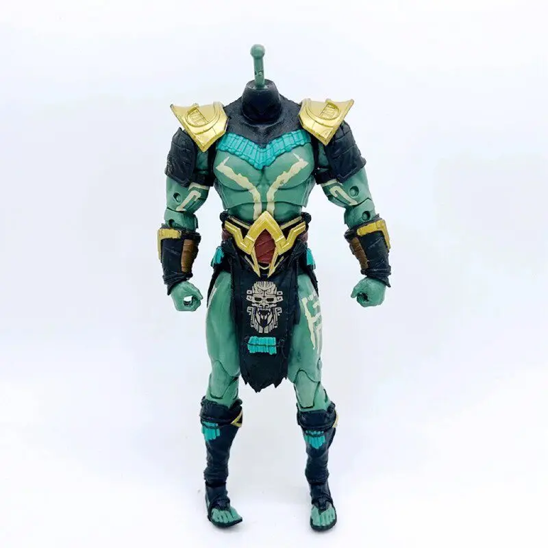 Figura de Ação Articulada Shao Kahn de 7'' do Mortal Kombat, Modelo Sem Caixa Original, Brinquedos de Anime em Uma Peça