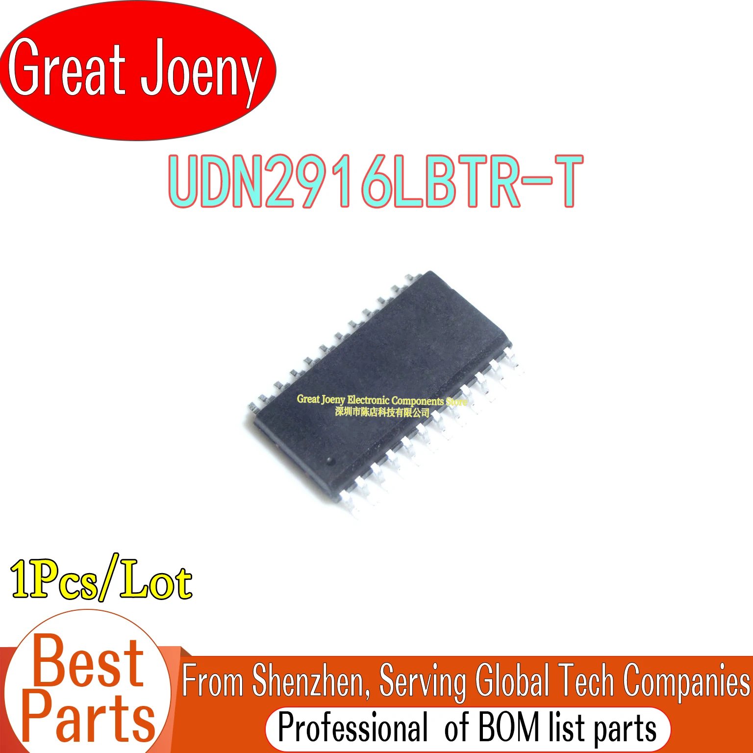 

UDN2916LB UDN2916LBTR-T UDN2916LBTR IC Chipset SOP-24
