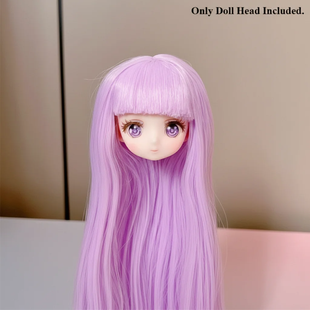 

1/6 шарнирная Кукольная голова с золотыми, коричневыми, черными длинными волосами для шарнирных кукол 30 см, объемные глаза, европейская, красная, «сделай сам», головная повязка, аксессуары для кукол