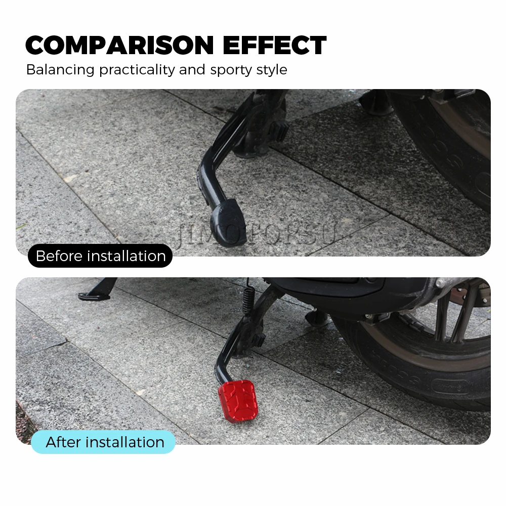 For  HONDA ADV350 FORZA 350 NSS350 ADV 350 Motorcycle Foot Side Stand Enlarger Plate Footrest Kickstand Extension Pad