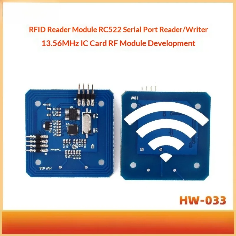 RFID card reader module RC522 serial port reader 13.56MHz IC card RF module development board