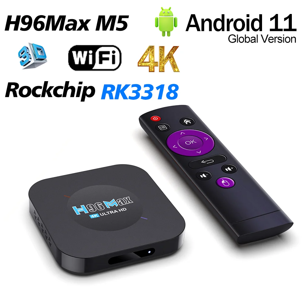 H96 Max M5 Smart Tv… - image