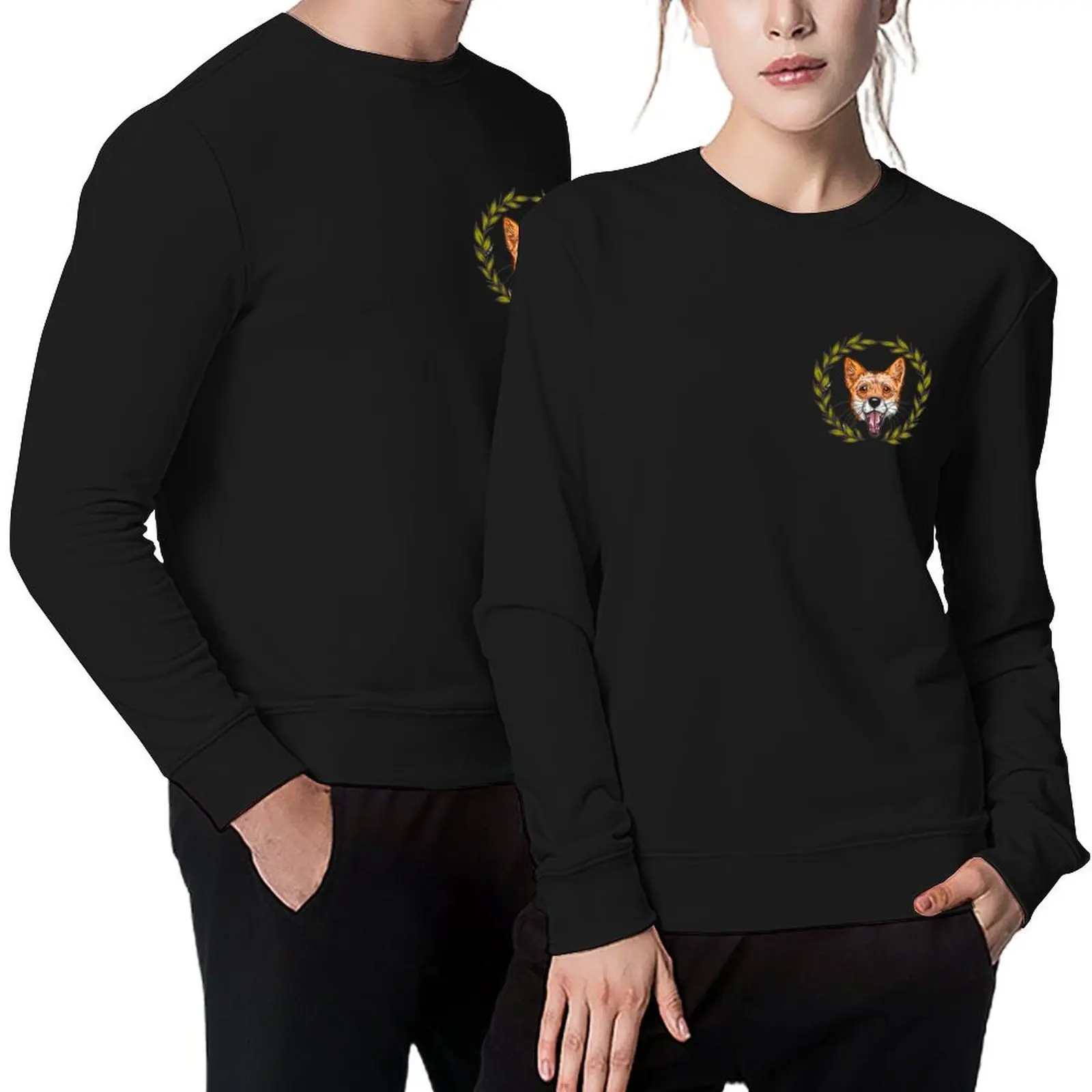 

Leaves Pullover graphic t shirts men aesthetic clothing clothes for men fashion men sweatshirts for