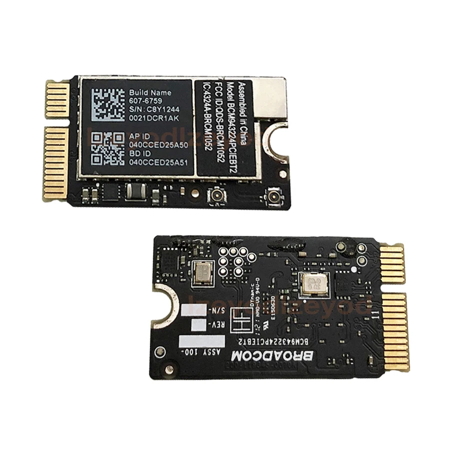 Original A1370 A1465 A1369 A1466 Wifi Airport Card With Tools For Macbook Air Network Card BCM943224PCIEBT2 2010 2011 2012