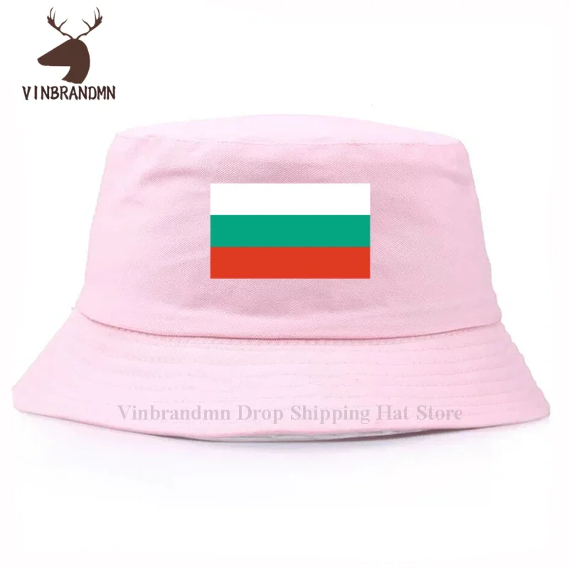 2024 hot sale fashion Bulgaria country flag baseball caps Bulgaria summer outdoor fishing hats Bulgaria  100% cotton bucket hats