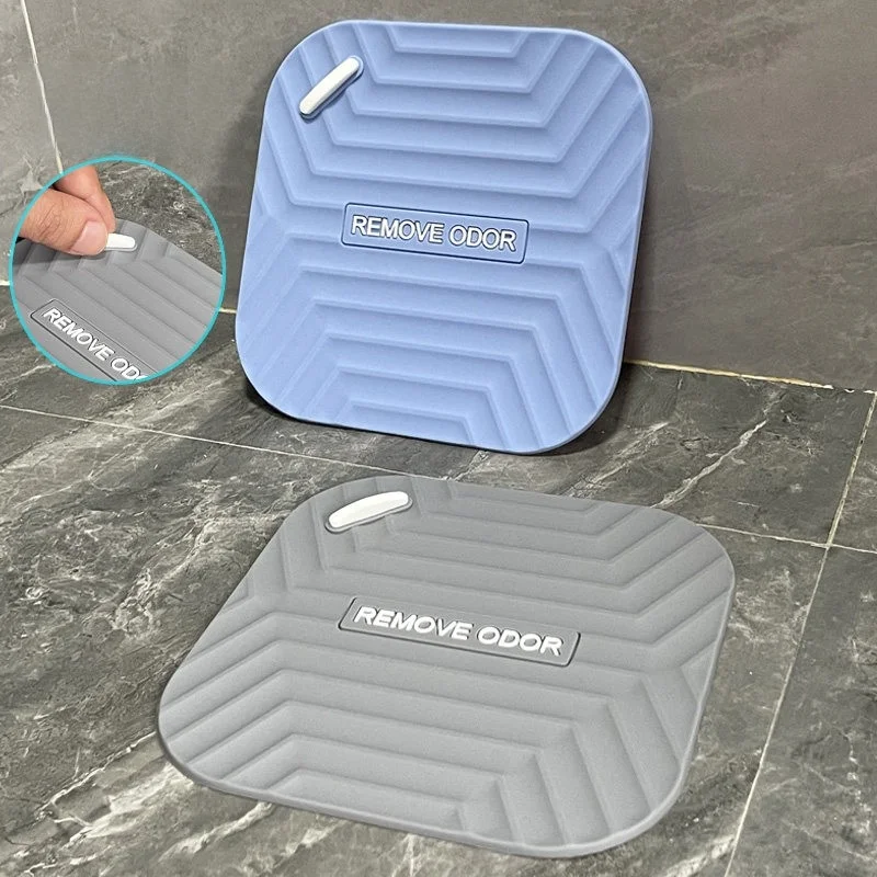 Silicone Anti Odor Floor Drain Deodorant Pad Toilet Sewer Cover Water Stopper Bathroom Products view 6