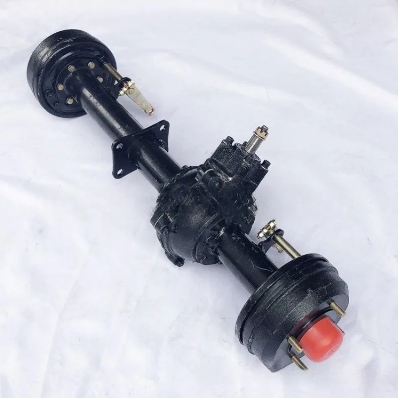 Suitable for ATV modified kart accessories, four-wheel beach car shaft drive differential drum brake rear axle tooth bag flange