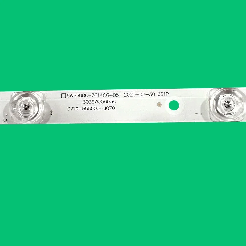 Strip Lampu Latar LED untuk Toshiba 55U7750VQ CRH-A553535120674NREV1.0B SW55s6sug 55G6 55V8E 55N2 0B