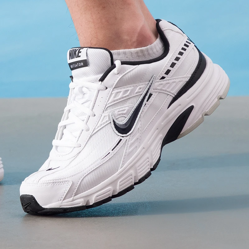 Zapatillas de entrenamiento Nike (Nike) Initiator para hombre, zapatos Retro de moda para papá, zapatos deportivos acolchados resistentes al desgaste, zapatos informales para ir al trabajo 394055-100