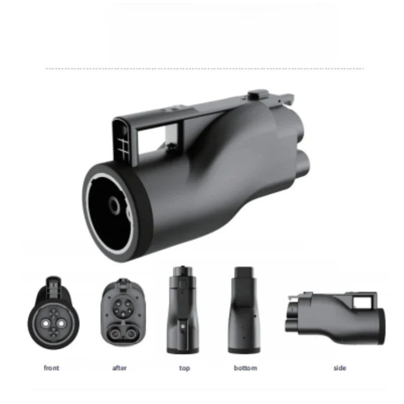 32A Electric Vehicle Charging Adapter New Chademo to CCS1 Plug GBT and Type2 Outlet for EV Charging