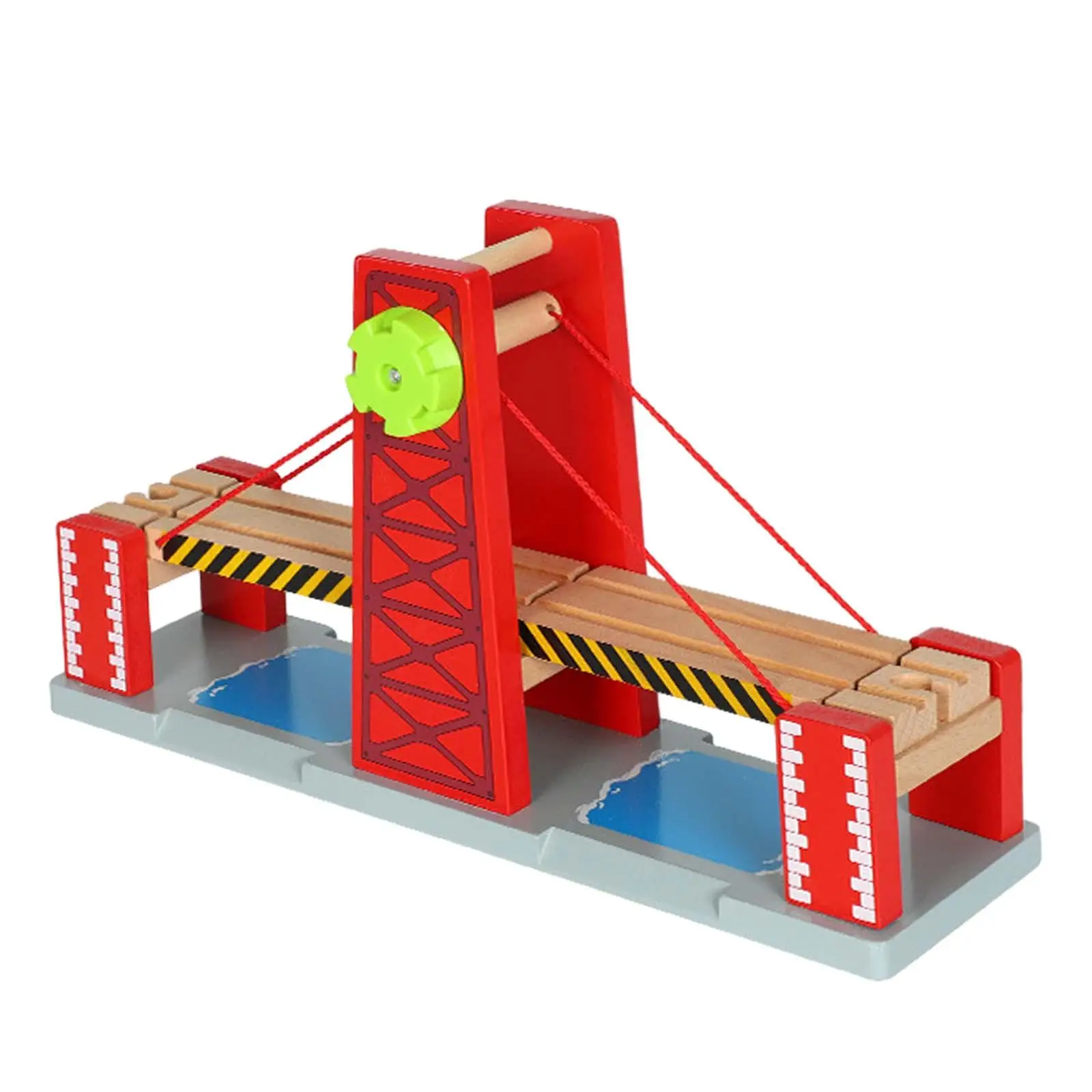 

Wooden Train Accessories Train Railway Tracks Bridge Birthday Gifts