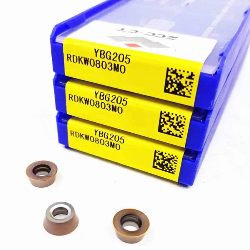 

RDKW0803MO YBG202/RDKW0803MO YBG205/RDKW0803MO YBG302 RDKW0803 RDKW0803MO R4.0 ZCC.CT CNC carbide inserts 10pcs/box