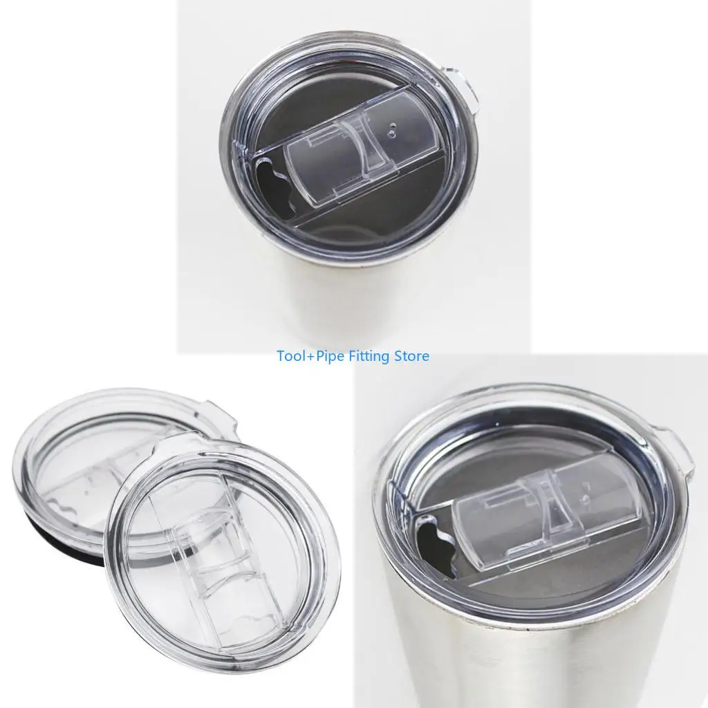 F92B 2 Pieces Replacement Tumbler Cover Drink Mugs Sealer Cover Reusable Cup Lids Cover Thermo Bottle Lids Leak-Proof Durable