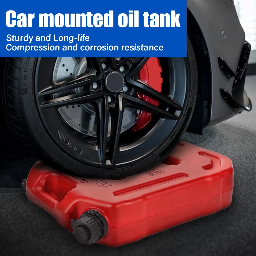 10L Liter Jerrycan Practical Fixed Roof Diesel Fuel Tank Can Pack For SUV ATV Motorcycle Tricycle Fuel Container Car Accessories