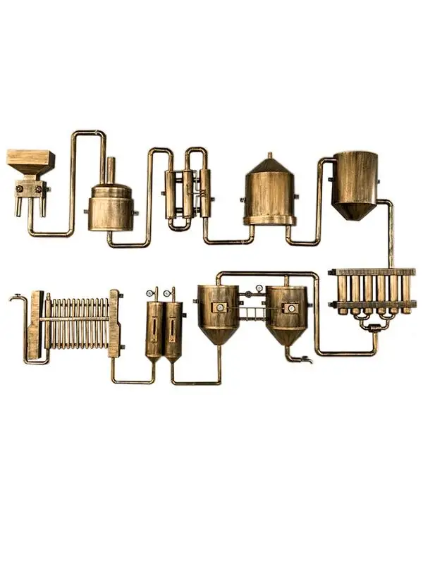 

@！Custom Vintage Industrial Style Craft Beer Making Craft Wall Decoration Creative Wrought Iron Background Decoration