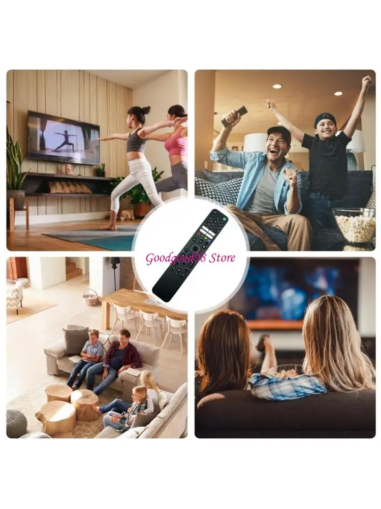 

Television Remote Replacement With Enhances Durability for KD43X80J KD65X80J W8EC