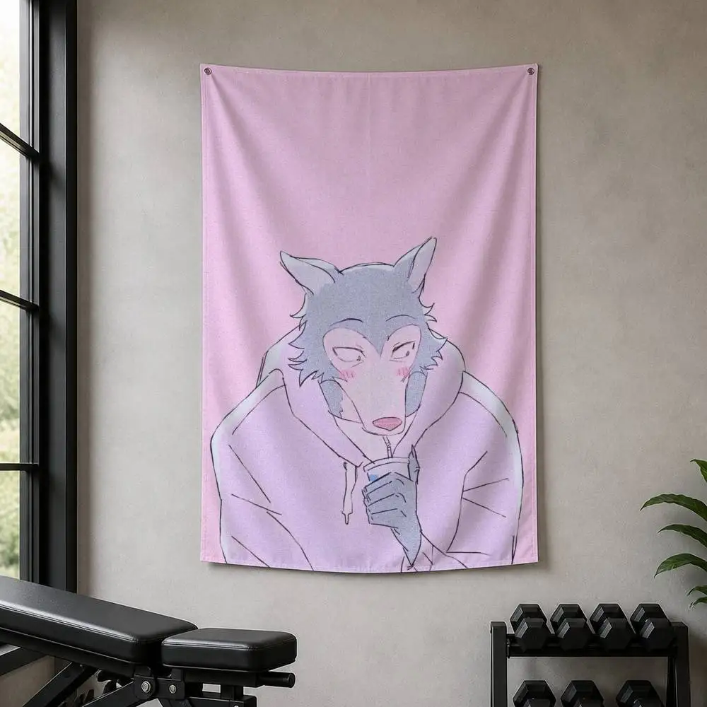 Beastars Decorative Art Flag Banner for Picnic Camping Party and Home Decor