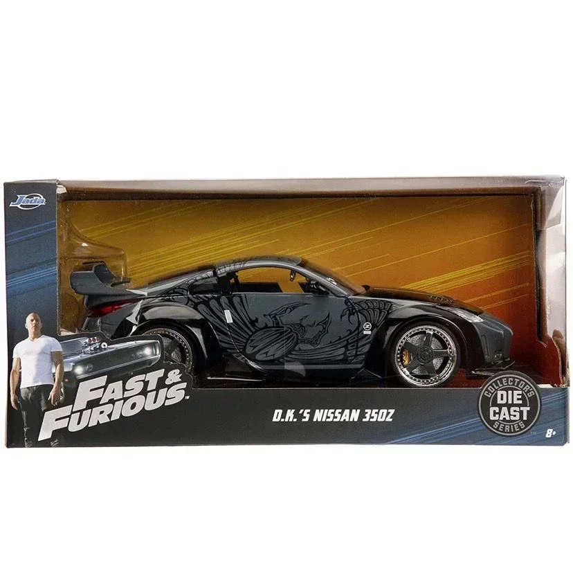 Jada1/24 Fast & Furious Nissan Nissan 350Z Tokyo Drift Simulation Alloy car model Collection gift