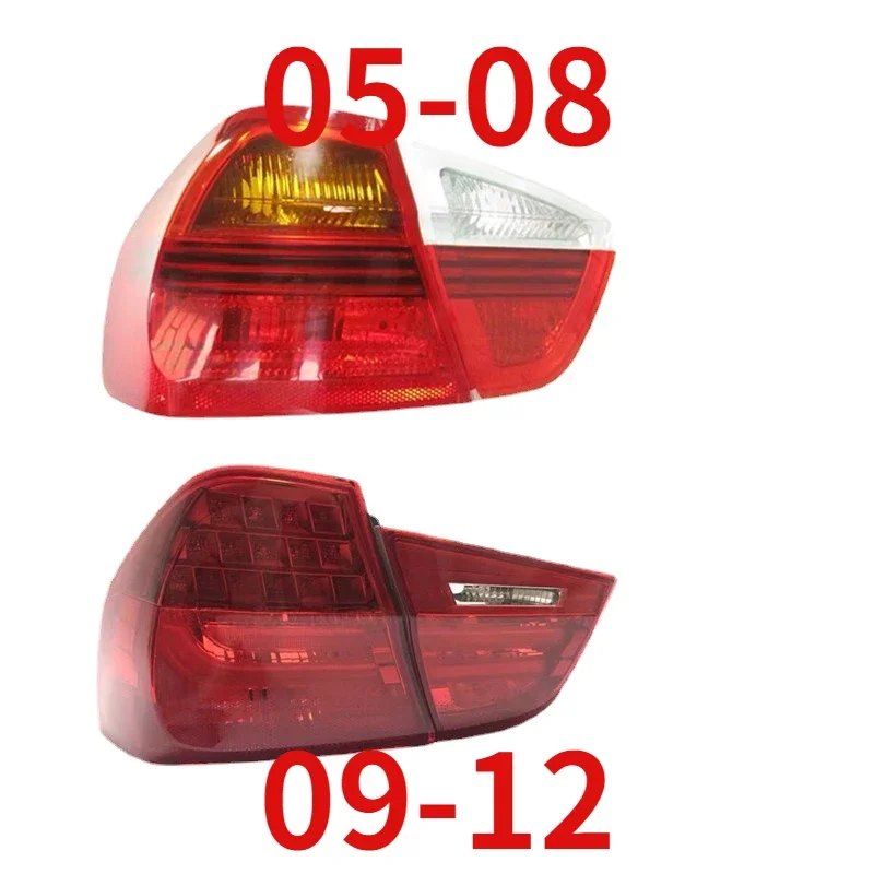 For 2005-2012 BMW 3 Series E90 316i 318i 320i 325i 330 328 LED Taillight Rear Light Tail Lamp Tail Lights No Line No Light