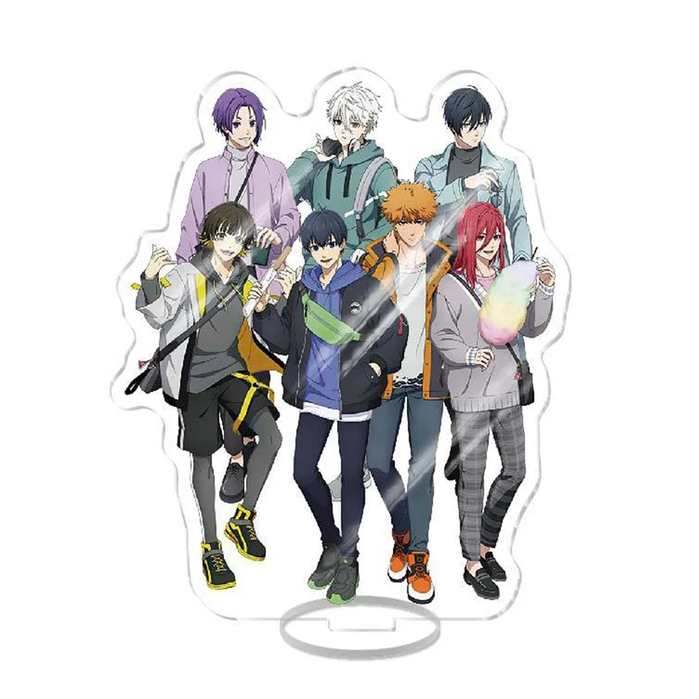 Anime Blue Lock Acrylic Stand Model Figures Nagi Seishiro Mikage Reo Bachira Meguru Desk Display Collection Model Plate Gift