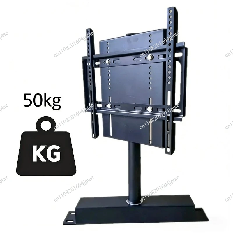 360 Graders Modern Giratory TV Living Room Divider, Pared Lcd, Table Sport/Manually Rotate The Rectangular Base