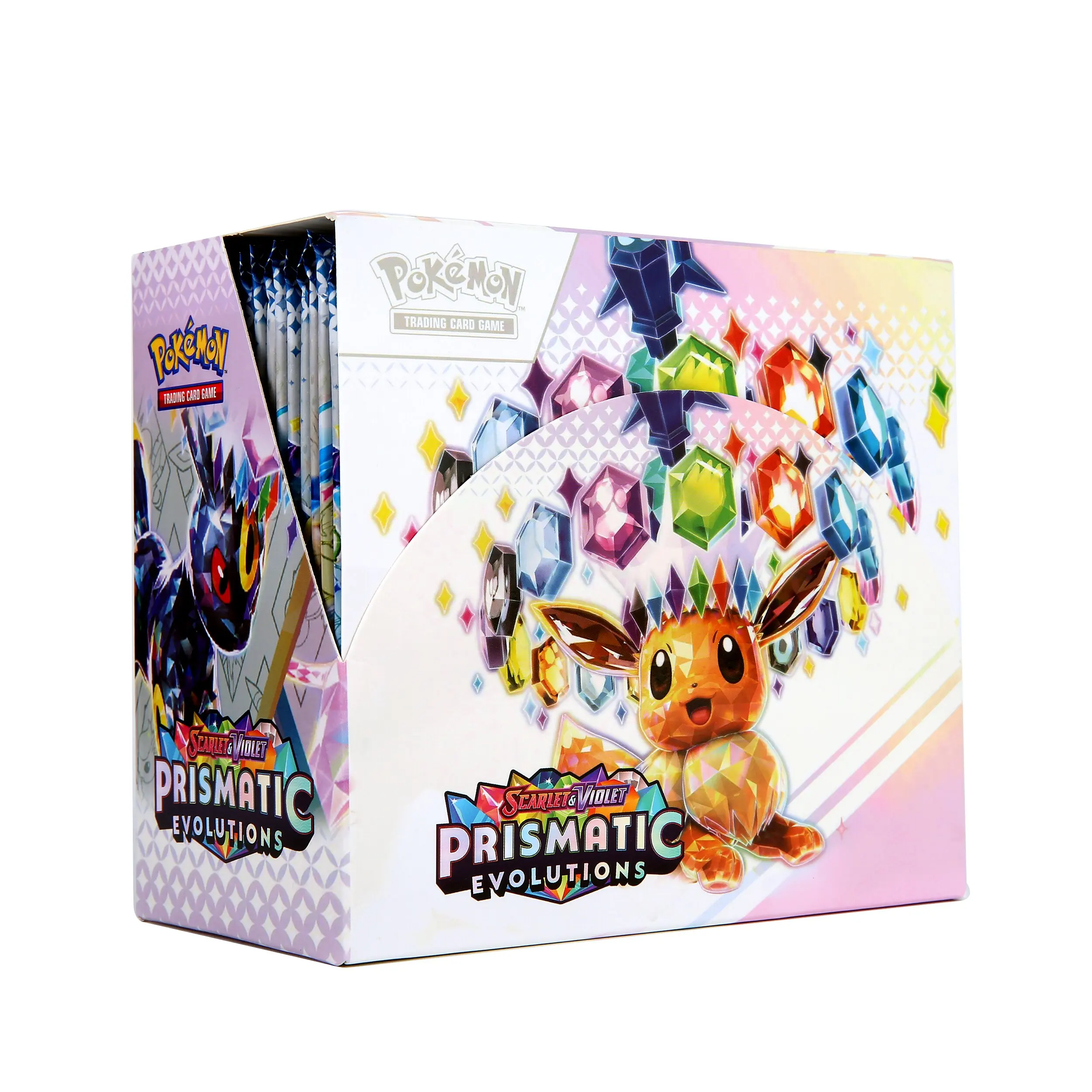 360Pcs 포켓몬 sv8a 카드 프리즘 진화 스칼렛 바이올렛 151 진화하는 하늘 PALDEAN FATES 영어 부스터 거래 카드