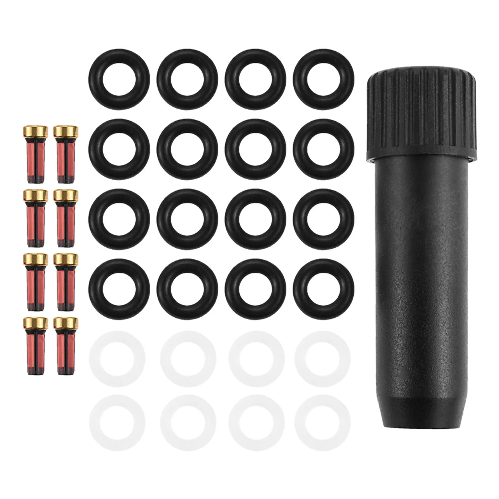 Car V8 Fuel Injector Repair Seal Tool Kit for BMW 540i E39 E60 740i E38 E65 740iL X5 Z8 Land Rover Range Rover 0280155823 FJ754