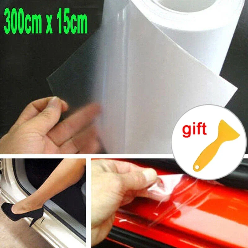 

Wraps Clear Decors Anti Scratch Decals Door Sill Sticker Vinyl Film Vehicle Paint DIY OPVC Transparent Protection