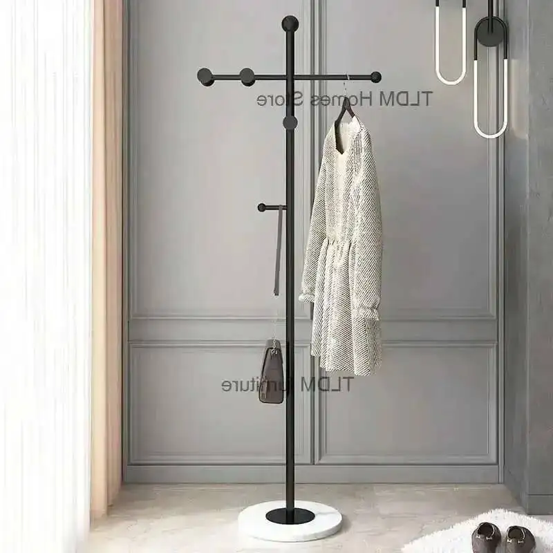 Bathroom Furniture Cloakroom Floor Coat Racks Simple Modern Household Storage Hangers Nordic Dormitory Bedroom Clothes Shelves L