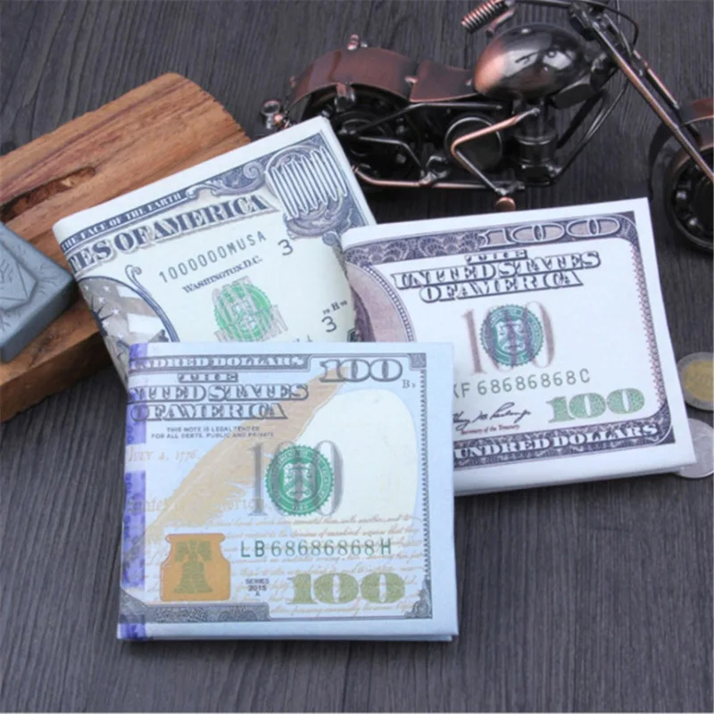 Männer Geld Leinwand Brieftaschen Kredit ID Karte Halter Taschen Geldbörsen Währung Notizen Muster Einsatz Bild Bargeld Münze Dollar Euro Brieftasche