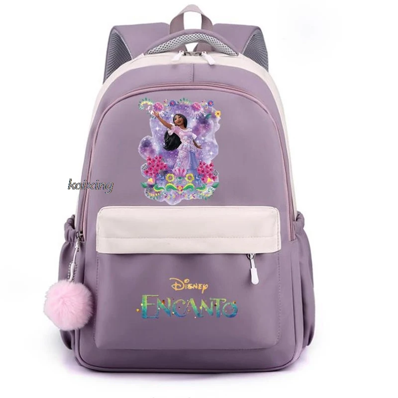 Encanto Mochila 고품질 대용량 배낭, 청소년 패션 트렌드, 4 색 숄더백, 학생 배낭, 인기 신상