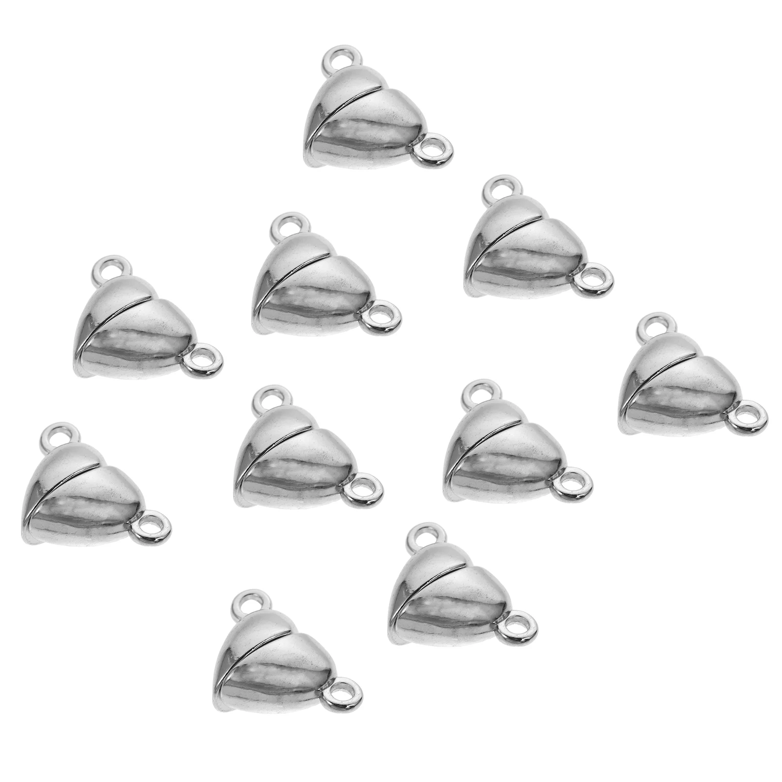 

10 Pair Magnetic Buckle Accessories Hanging Pendant Charm Jewelry Material DIY Necklaces Creative Crafts Beads