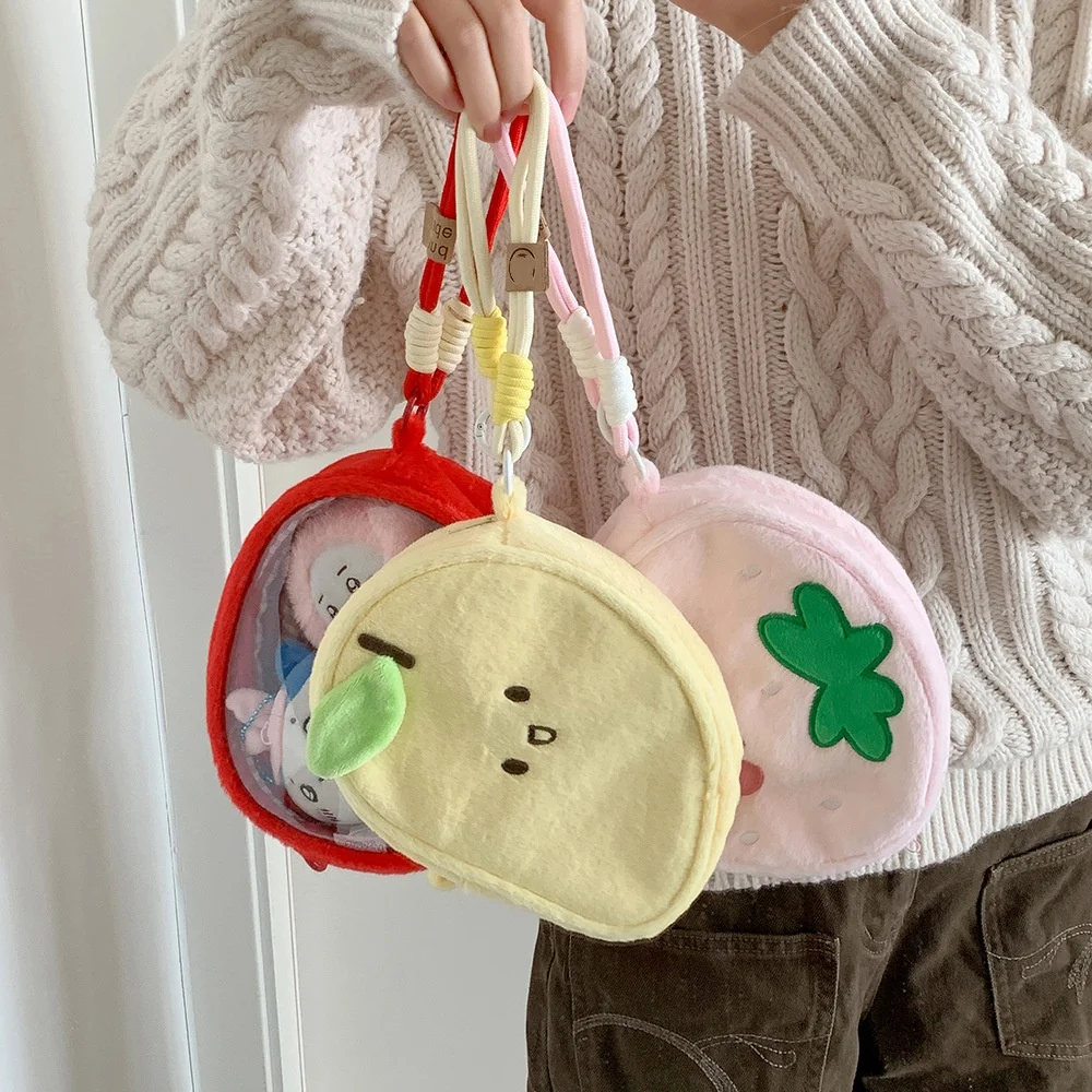 

Прозрачная сумка из ПВХ, прозрачная сумка-ита с мультяшным рисунком, детская сумка для хранения, сумка для хранения плюшевых кукол с мультяшным рисунком для прогулок и путешествий