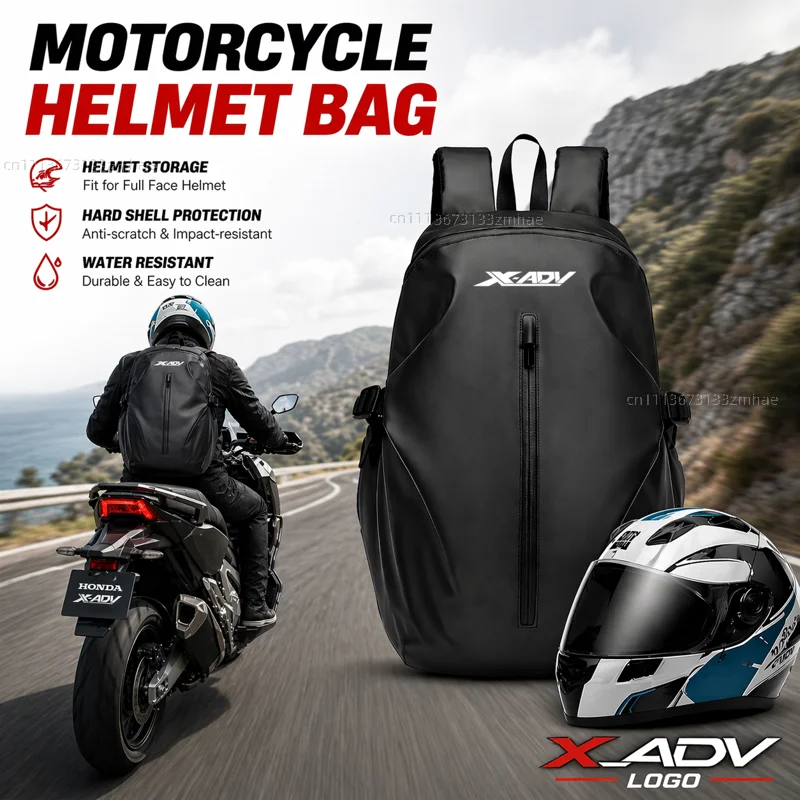Knight Backpack Motorcycle Helmet Bag Travel Equipment Waterproof Large Capacity For Honda XADV750 XADV150 X-ADV X Adv 750 150