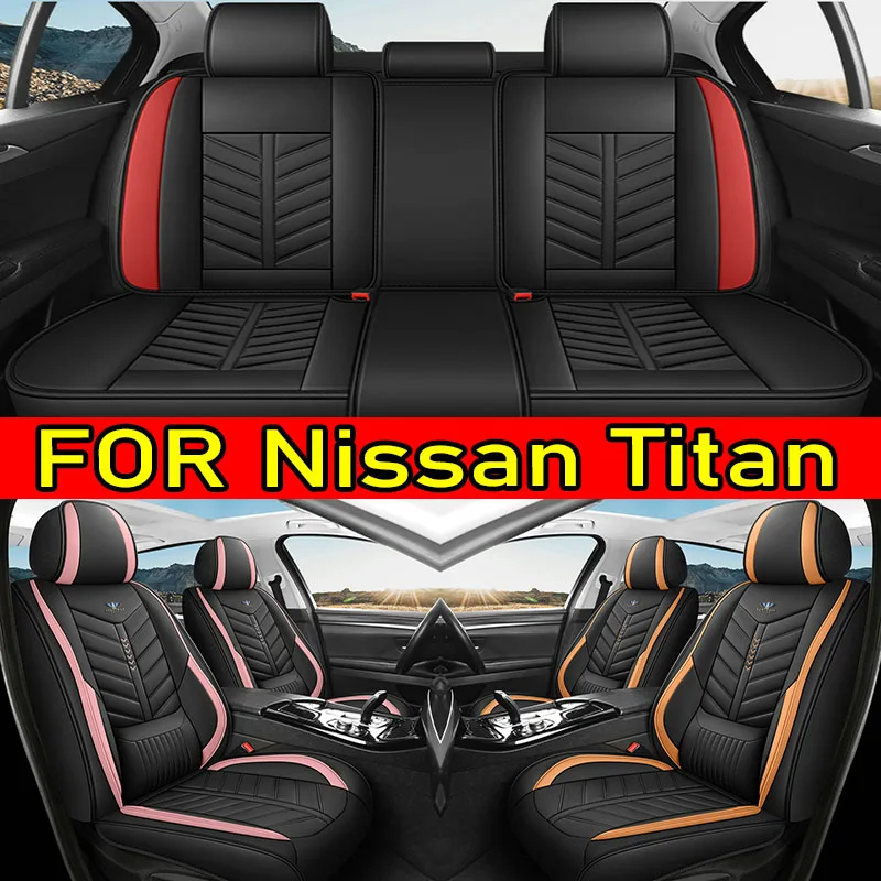 

FOR Nissan Titan Car seat cover artificial leather comfortable waist-fixed full wrap wear-resistant seat cover