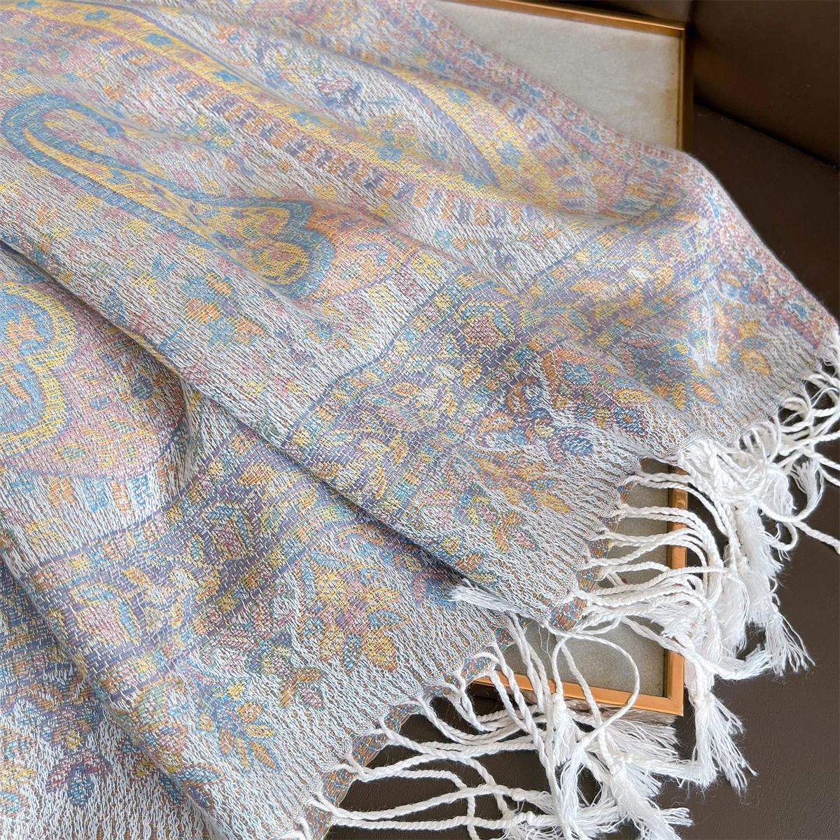 Luxus Winter Schal Frauen Kaschmir Warme Pashmina Marke Foulard Weibliche Schals Wraps Dicke Weiche Bufanda Poncho Schals Stola 2025 – Detail 28