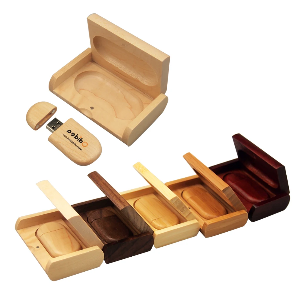 10 ピース/ロット木製/竹 USB フラッシュドライブ 2.0 ペンドライブ 8 ギガバイト 16 ギガバイト 32 ギガバイト 64 ギガバイト 128 ギガバイトのメモリスティック写真ギフト (無料カスタムロゴ)