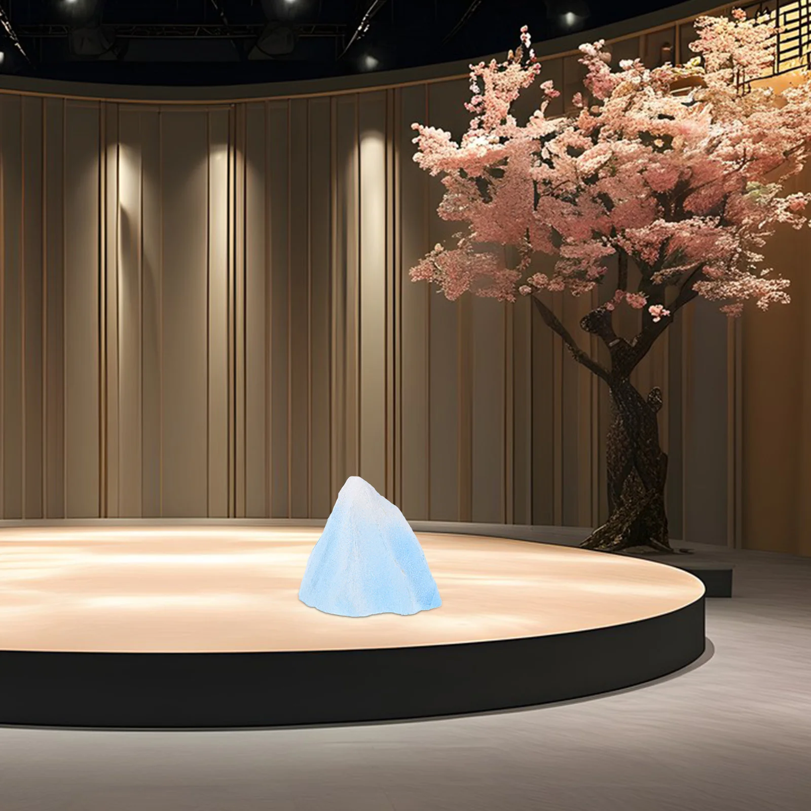 

20 Cm Realistic Iceberg Rockery Sculpture Foam Diorama Supplies Snow Mountain Scene Prop For Photography Stage Decor Aquarium