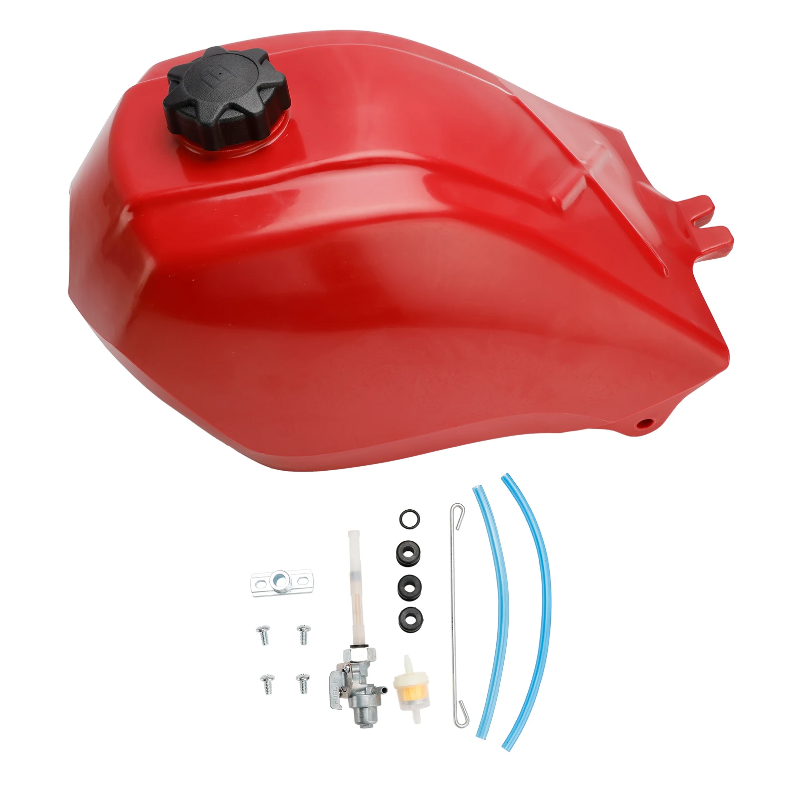 

NEW Gas Fuel Tank w/Cap Petcock Fit for Honda ATC250ES Big Red 250 1985-1987 86