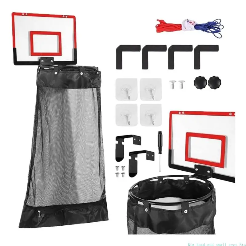 581C Basketball Laundry Basket Fun Designs Crafted Of Acrylic For Home Organization