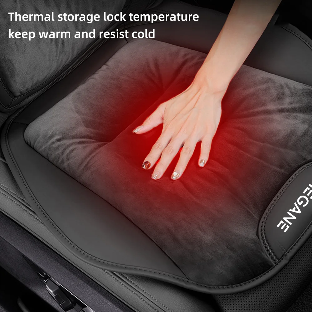 Widen Car Seat Cover Flannel Warm Car Front/Rear Seat Cushion for Renault Megane 1 2 3 Rs 4 MK1 MK2 MK3 MK4 Interior Accessories