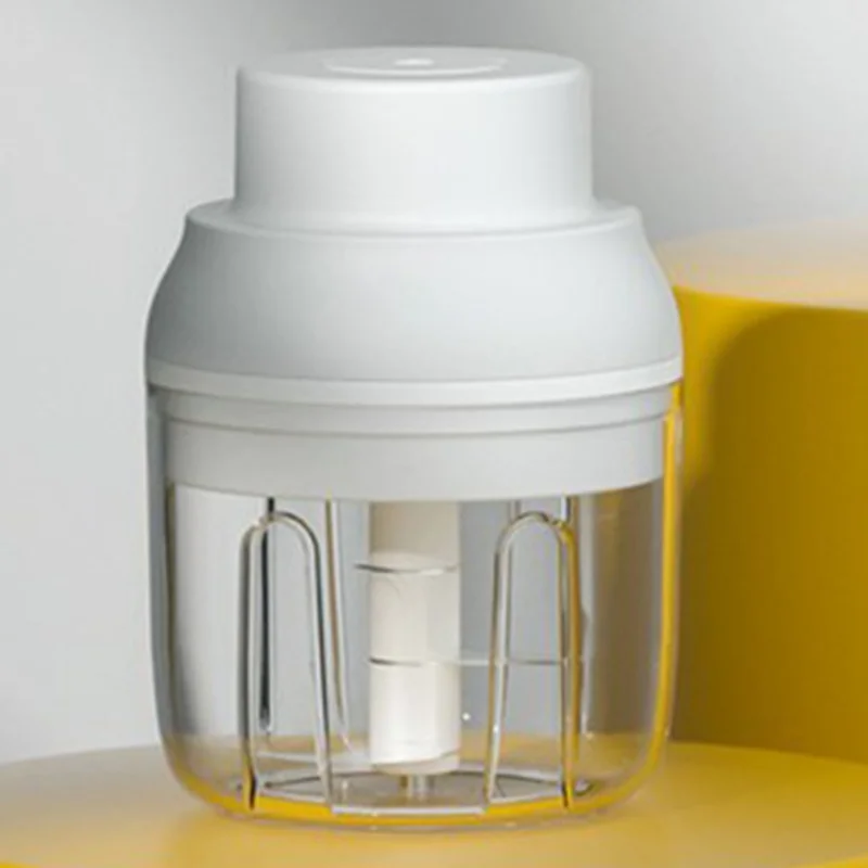 

Электрический измельчитель чеснока USB, беспроводной, с 3 лезвиями, для мяса, приправ и пищевых добавок