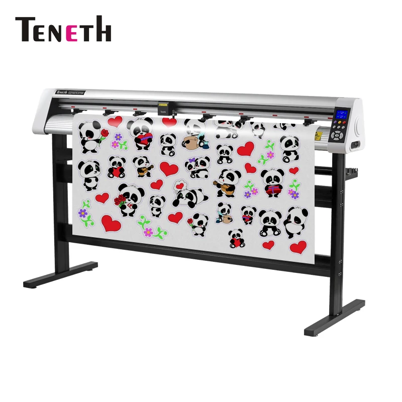 Good Quality!! Teneth Factory Price 1.6m Auto Scan Paper Cutting Machine to Make Car Sticker/Wall Sticker/Cartoon Map