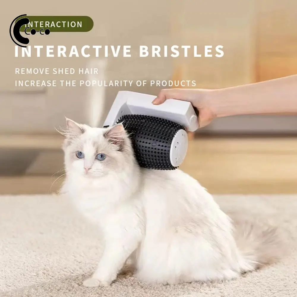 

Massager Automatic Rotating Usb Charge Wall Corner Cat Supplies Cat Brush Automatic Smart Pet Supplies Smart Hair Brush