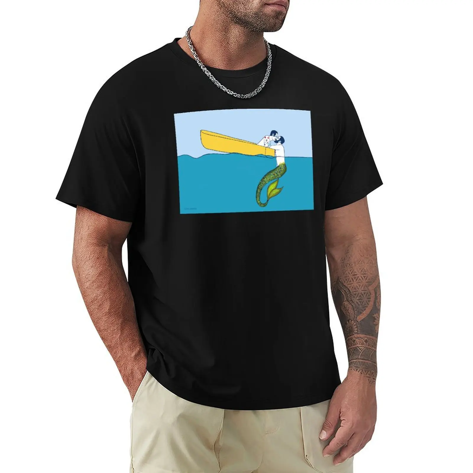 The sailor and the Triton T-Shirt summer tops graphic t shirts basketball graphic tees t shirts for men pack