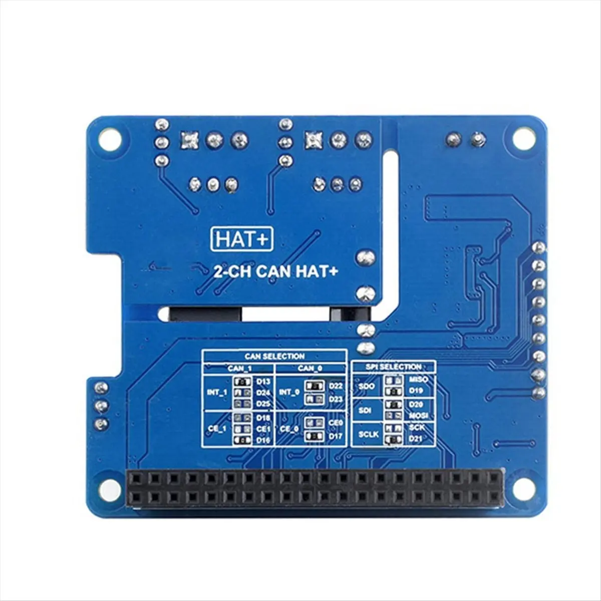 

SWXF For 2CH Isolated CAN Expansion HAT MCP2515 7-36V for Series/ Nano
